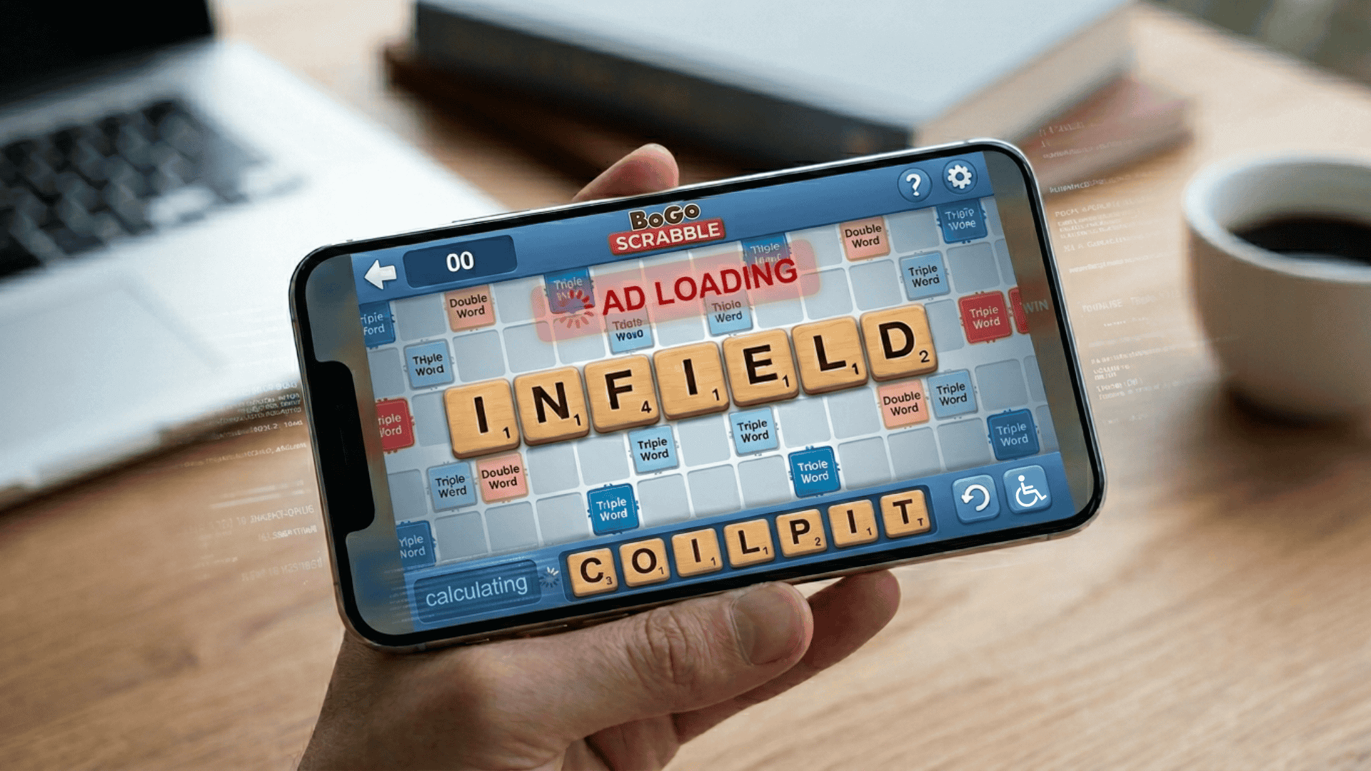 A Scrabble Mess